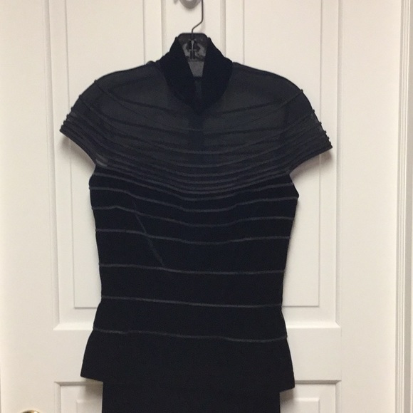 Tadashi Shoji Dresses & Skirts - TADASHI Top/ELLEN TRACY Velvet Skirt Combo